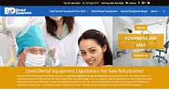 Desktop Screenshot of dentalequipmentused.net